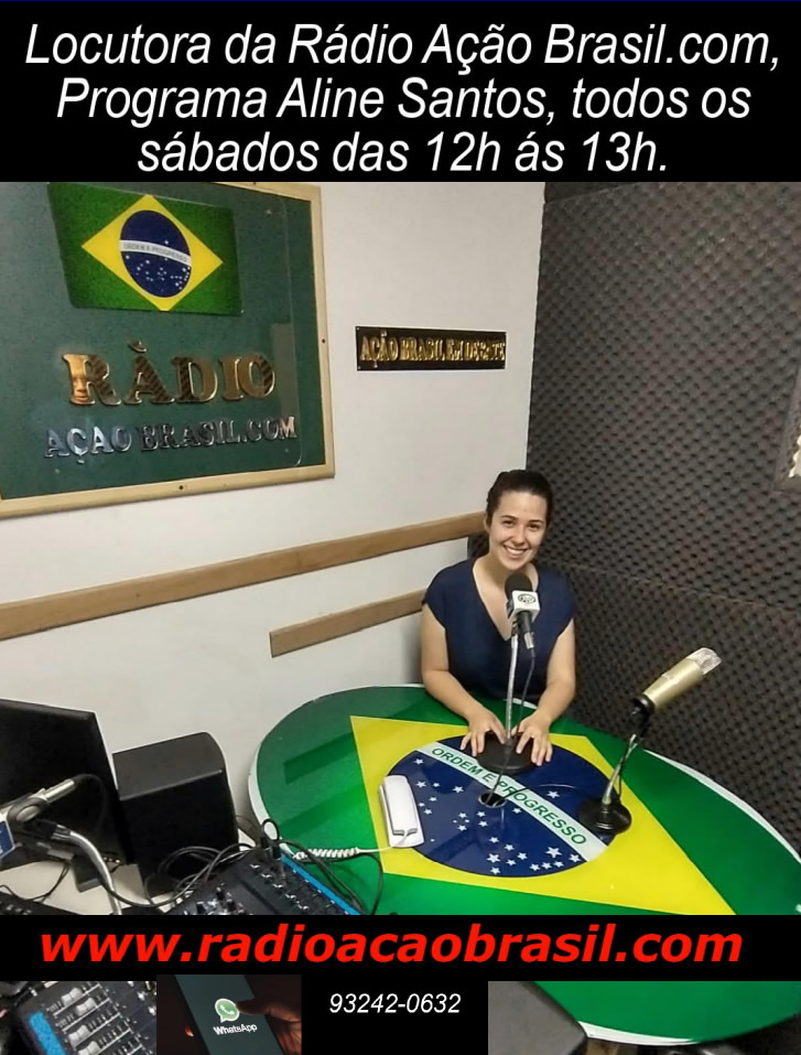 Aline Santos traz sempre assuntos Jurídicos de alta qualidade na Rádio Ação Brasil